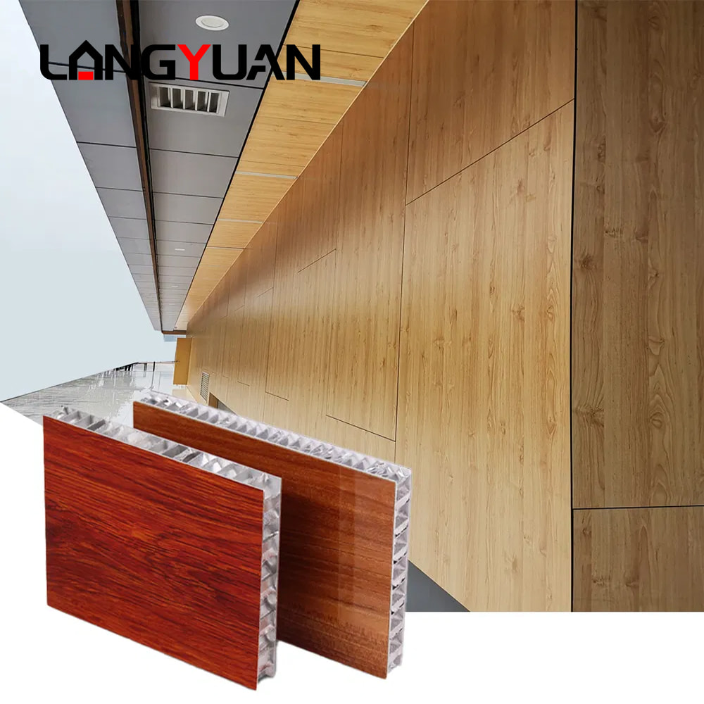 ألواح الألومنيوم على شكل خلية النحل مقاس 18 مم للخزائن وأبواب المطبخ مصنع ألواح الألومنيوم على شكل خلية النحل