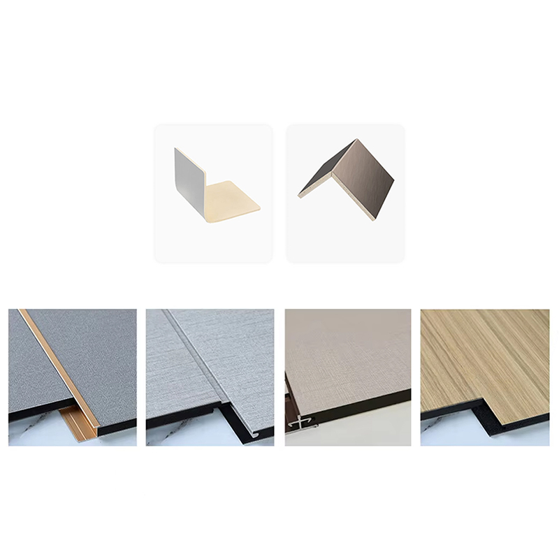 لوح كريستال كربون بولي كلوريد الفينيل خفيف الوزن عالي الكثافة ومضاد للخدش بسُمك 5 مم - 8 مم لتزيين حمام الفندق التجاري ومقاوم للحريق من الدرجة B1 لوحة حائط متينة