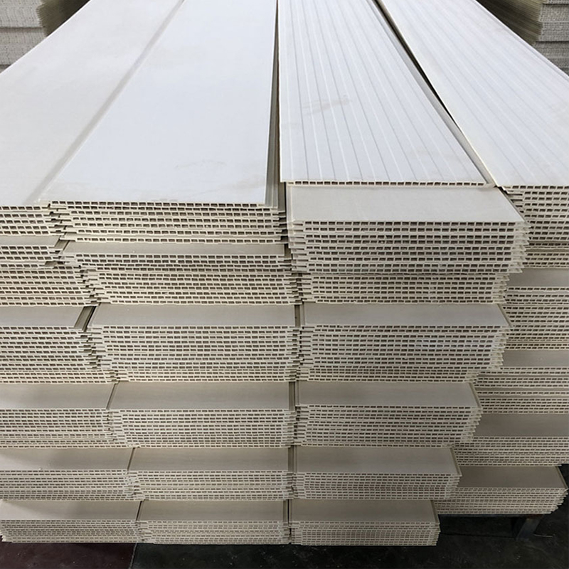 لوحة الحائط الحديثة المتكاملة من ألياف خشب الخيزران PVC لخلفية التلفزيون لوحة الحائط الصلبة للسقف الداخلي لاستخدام الفندق