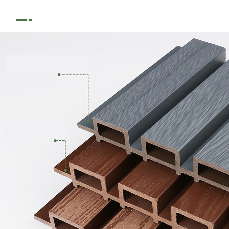 لوحة الحائط البلاستيكية WPC المقاومة للماء مع شبكة مصقولة مقاومة للانزلاق وجدار خارجي للواجهات الخارجية والحمام