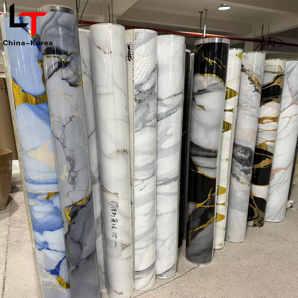 ثلاثية الأبعاد 5D الطباعة التصفيح غشاء نقل الحرارة البلاستيكية زخرفة الأثاث فيلم فراغ الصحافة احباط لباب ألواح للحائط WPC UV مجلس