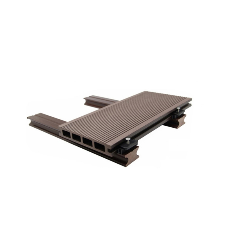 المفاجئة على أرضية DIY مقاومة للماء في الهواء الطلق WPC فناء مركب هندسيا الأرضيات المتشابكة لوحات بلاط التزيين